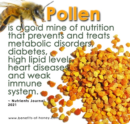 bee pollen poster image