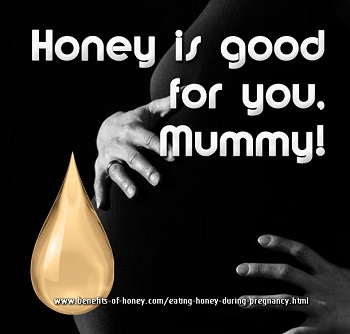 eating honey during pregnancy image