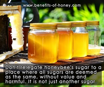 honey is not just sugar image