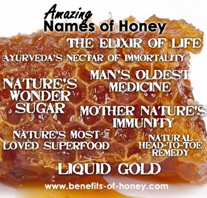 names of honey image