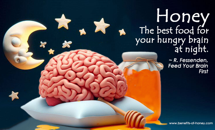 honey is the best food for the brain at night